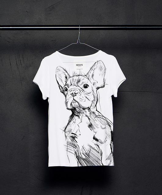 French Bulldog T-shirt Woman SELVA