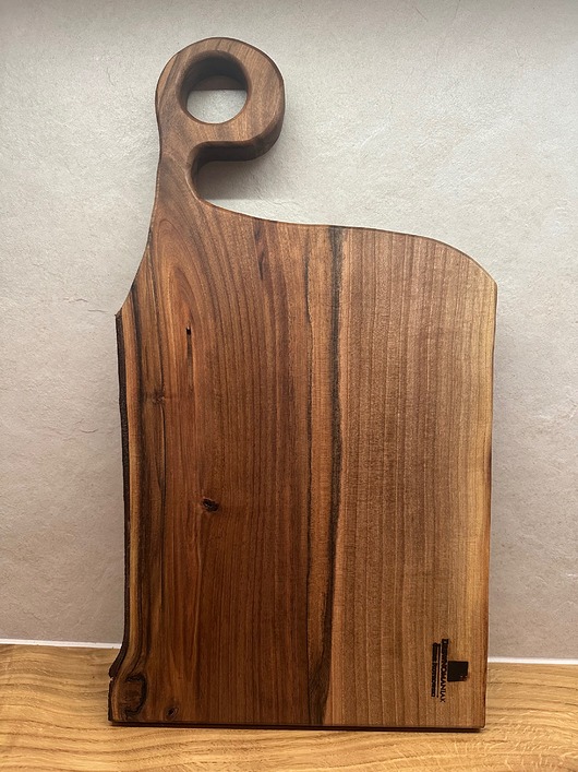 deski do krojenia i tace Drewniana deska z orzecha włoskiego