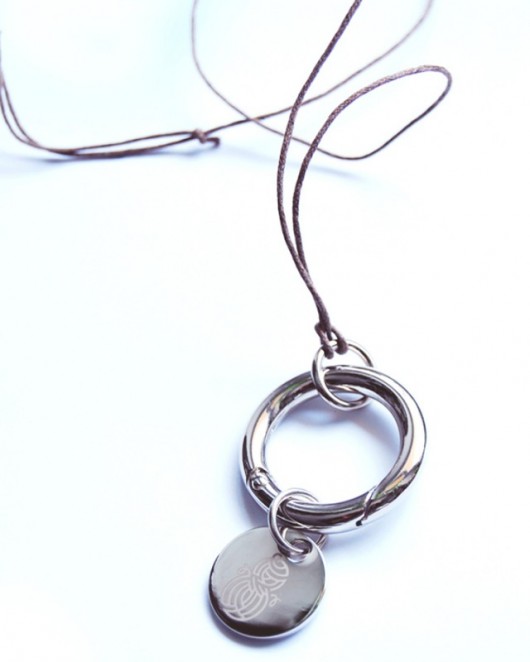 Label Necklace Roboty Ręczne