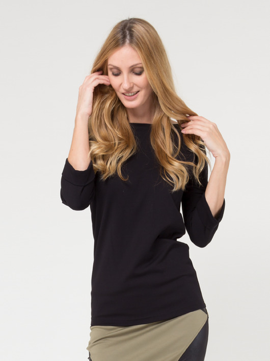 Bluzka czarna YY500099_RAL9005 YULIYA BABICH