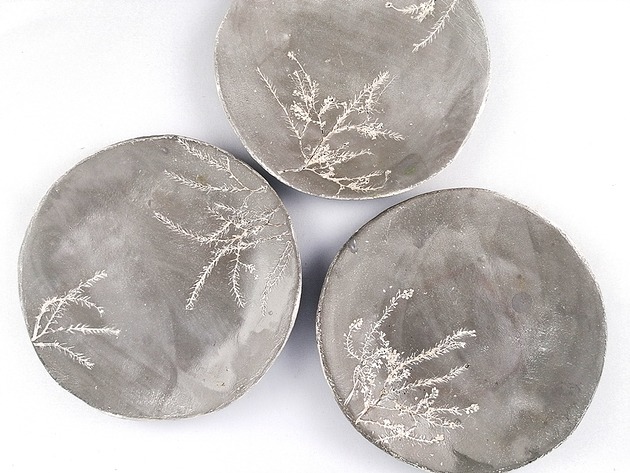 Zestaw talerzy/pater ceramicznych poLEPIONE