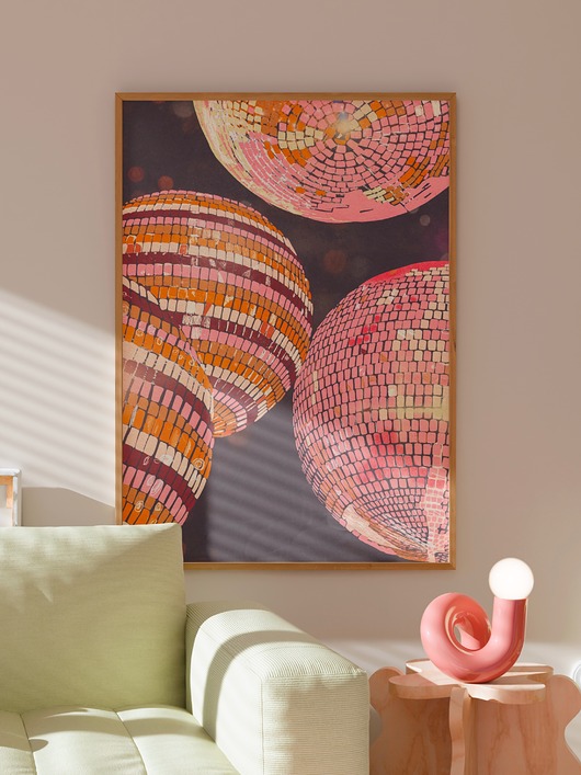 plakaty Plakat "Disco balls" A3 (30x42)