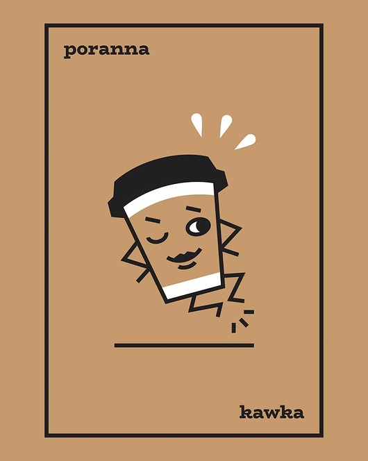 plakaty Plakat Poranna Kawka