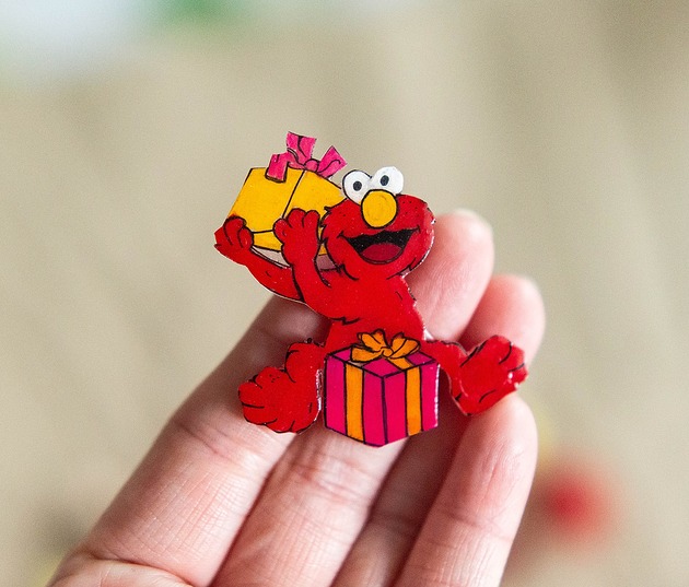 przypinki Przypinka Elmo z Ulicy Sezamkowej