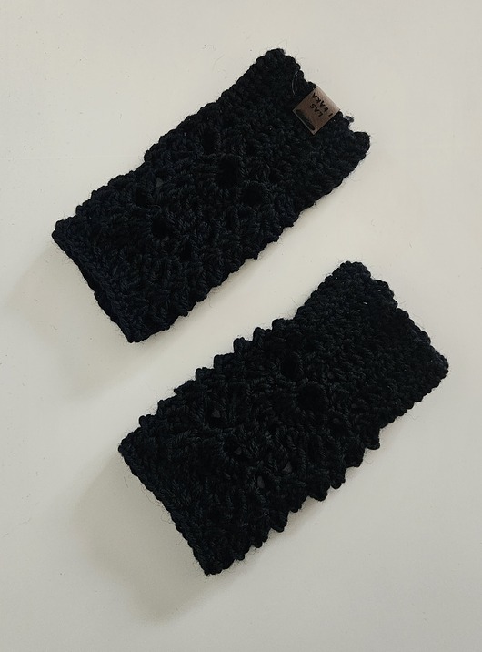 rękawiczki damskie Mitenki z wełny