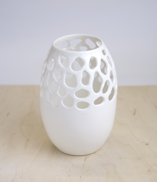 wazony Porcelanowy ażurowy wazon 