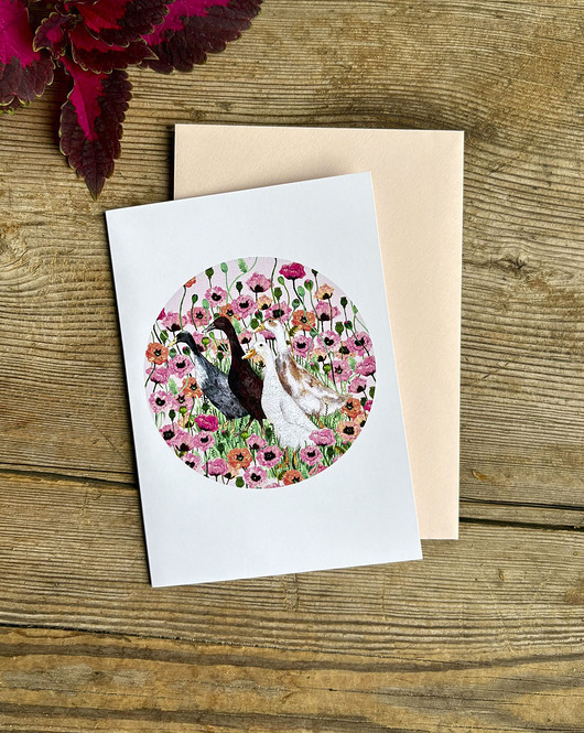 kartki okolicznościowe - wydruki Biegusy - Kartka - Grafika - Ilustracja - Ptaki