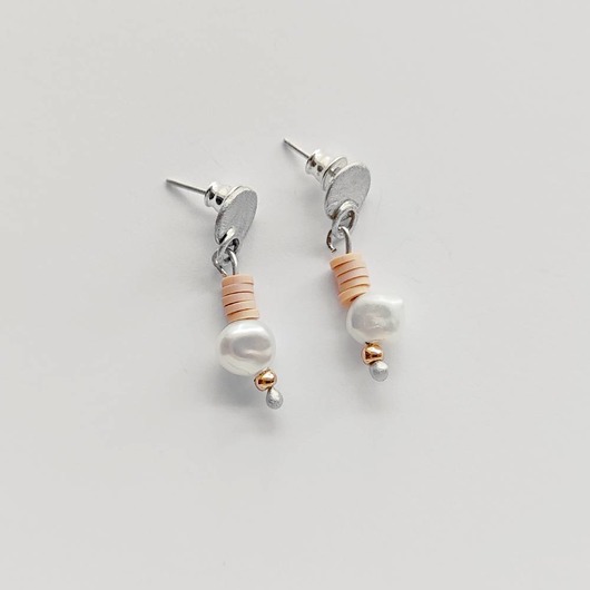 kolczyki z kamieniami Kolczyki OKRĄG