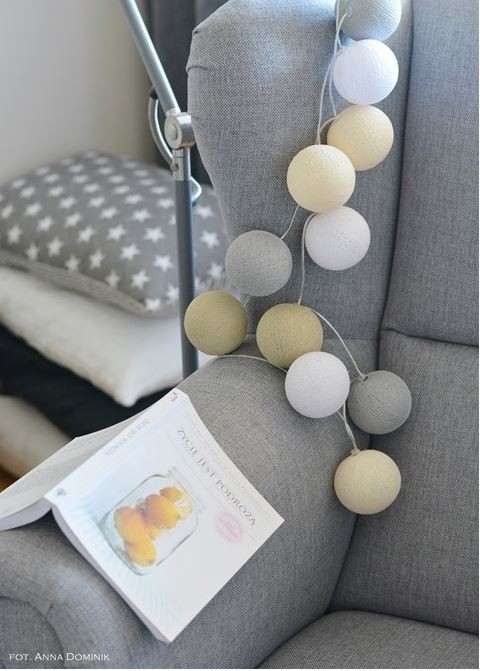 Qule Lampki Cotton Ball Lights 'Przyjemność' qule