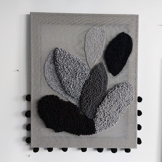 obrazy Obraz minimalistyczny punch needle