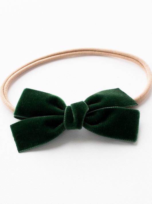 Opaska do włosów VELVET BOW Momilio