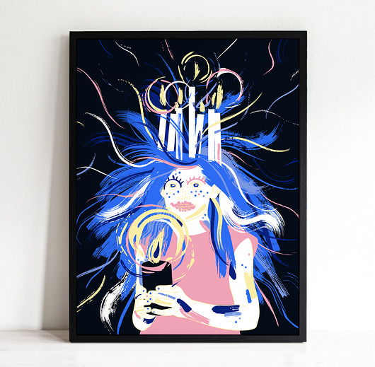 Plakat You can paint me any color(I don't care) Aga Lut