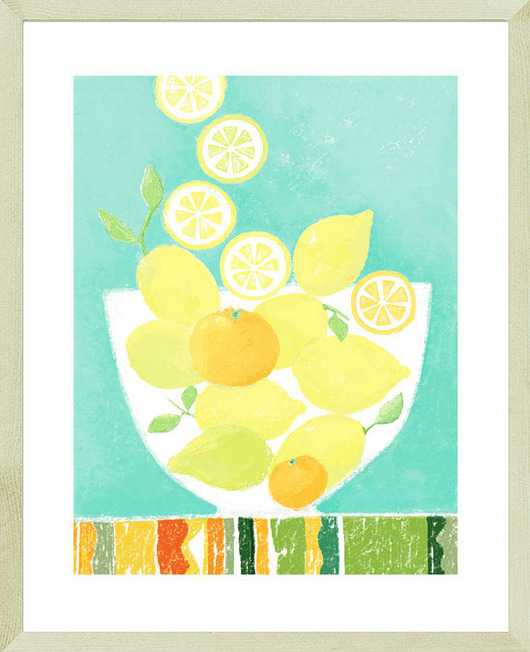 plakaty Plakat dekoracyjny do kuchni, cytryny