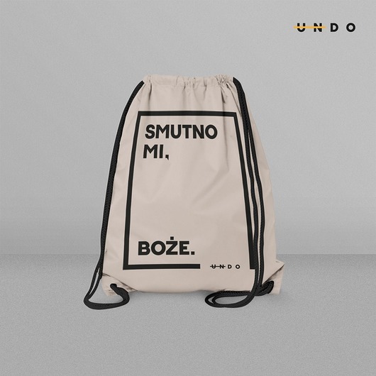 Plecak "Smutno mi, Boże" UNDO