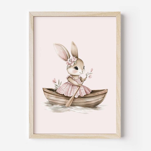 obrazy i plakaty do pokoju dziecięcego Kolekcja leśne zwierzęta nr 14  Plakaty Na Ścianę Dla Dzieci