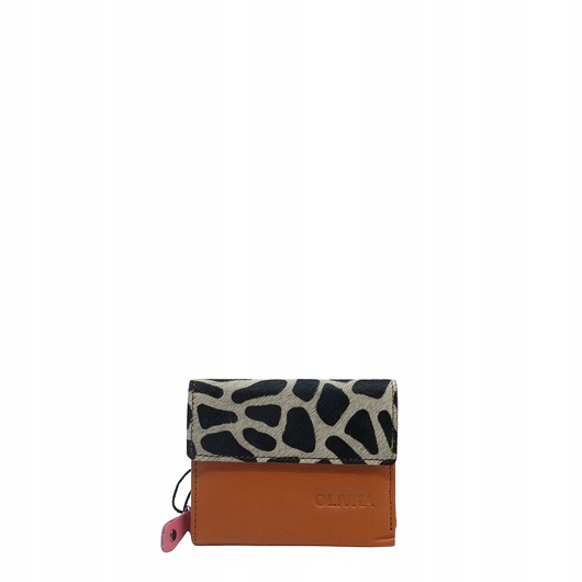 portfele damskie Portfel damski skórzany miejsce na bilon zdjęcie przegródki OLIVKA