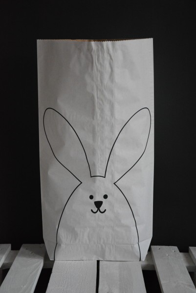Worek papierowy Królik MIA home