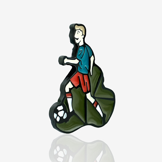 przypinki Pins Piłkarz Gustaw