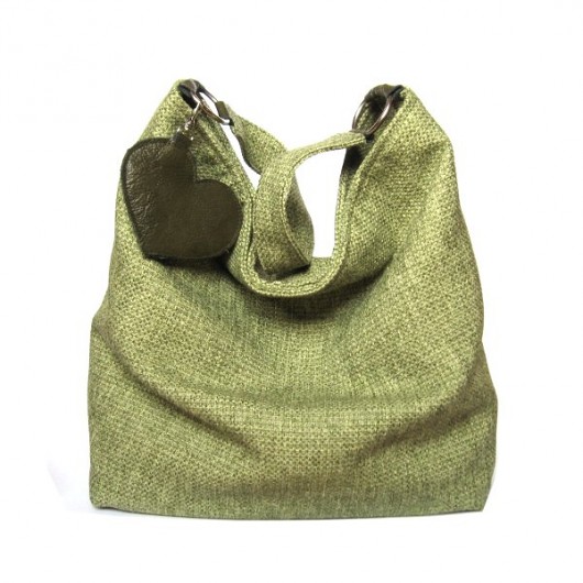 Green Heart - duża torba sabi tatka