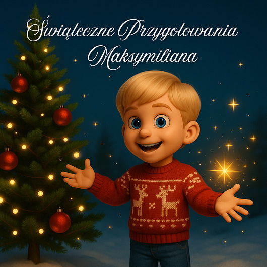 książeczki dla dzieci "Świąteczne przygotowania" książeczka personalizowana