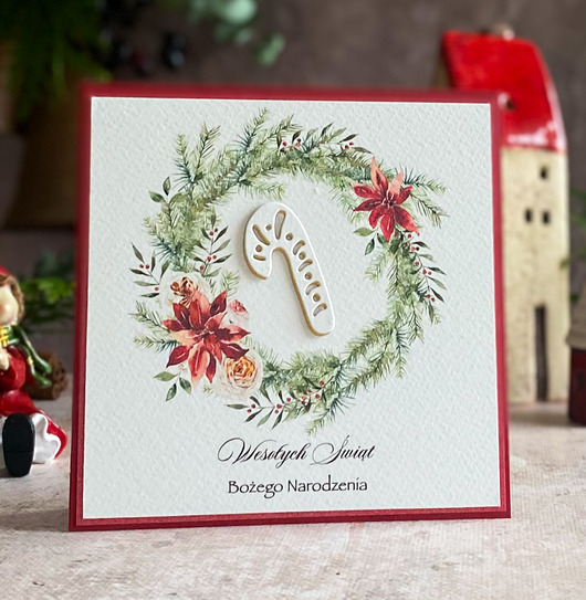 kartki świąteczne Personalizowana kartka na Boże Narodzenie, BN 8