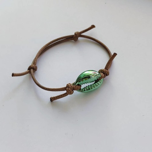 bransoletki na sznurku MUSZLE  bransoletka