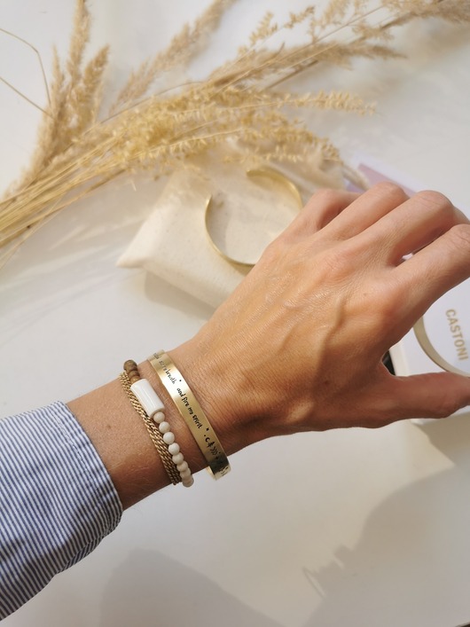 bransoletki złote Bransoletka EARTH