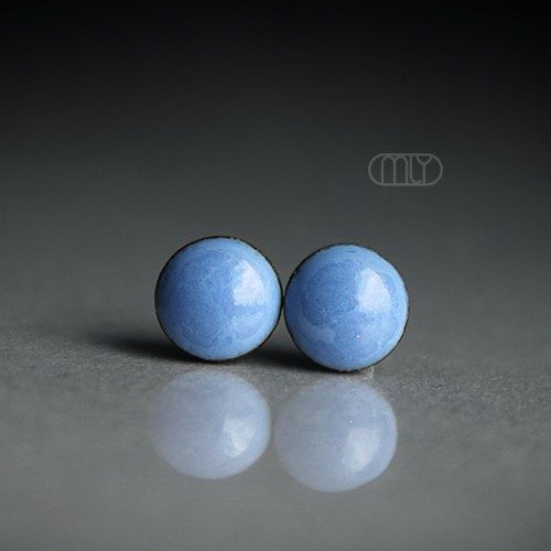 Mini Niebiańskie 9mm/stal chirurgiczna Magda Łysiak