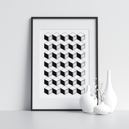 Geometria - Plakat - różne formaty HOG STUDIO