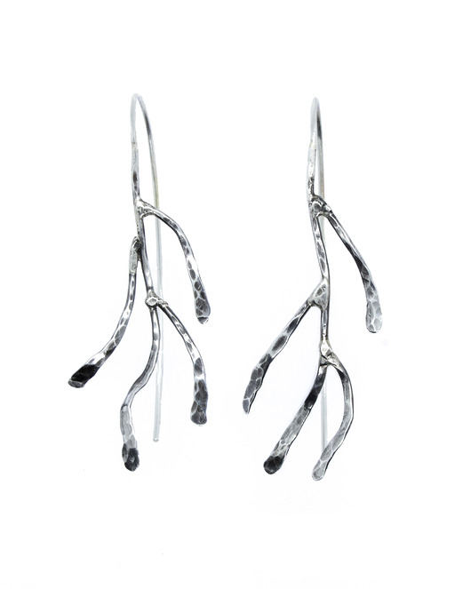 kolczyki srebrne Kolczyki srebrne SZADŹ No. 1