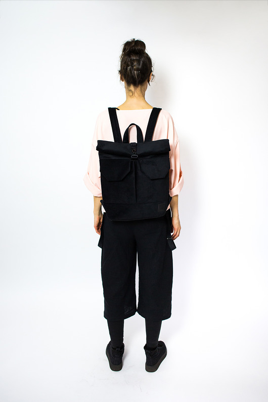 Plecak rolltop BLACKY --S-- BAMBA Concept