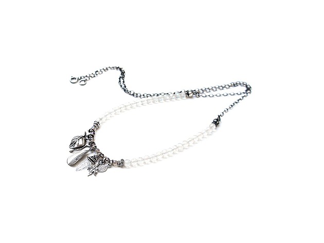 srebrne naszyjniki Mystic multicolor vol. 3  naszyjnik