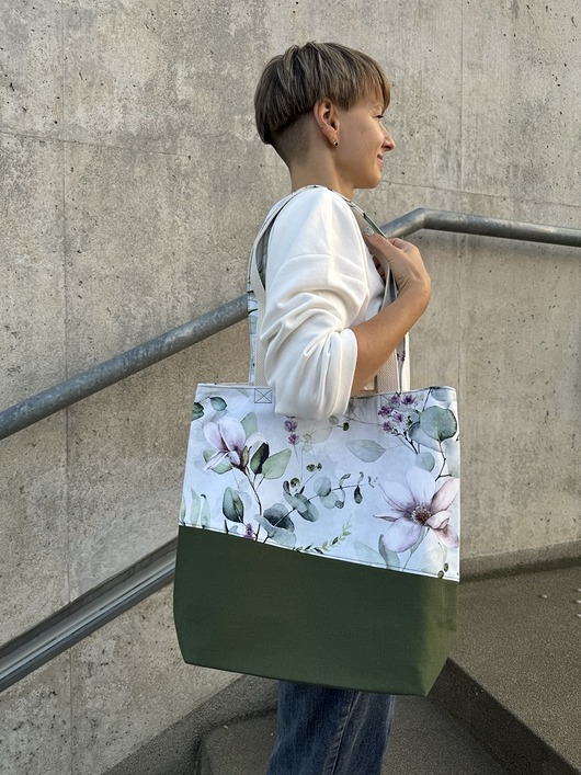 torby na ramię Marmollada - torebka bawełniana tL zielona 1