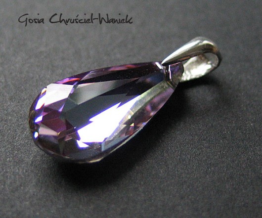 kryształ Swarovski - wisior na zamówienie Pani Kasi Gosia Chruściel-Waniek