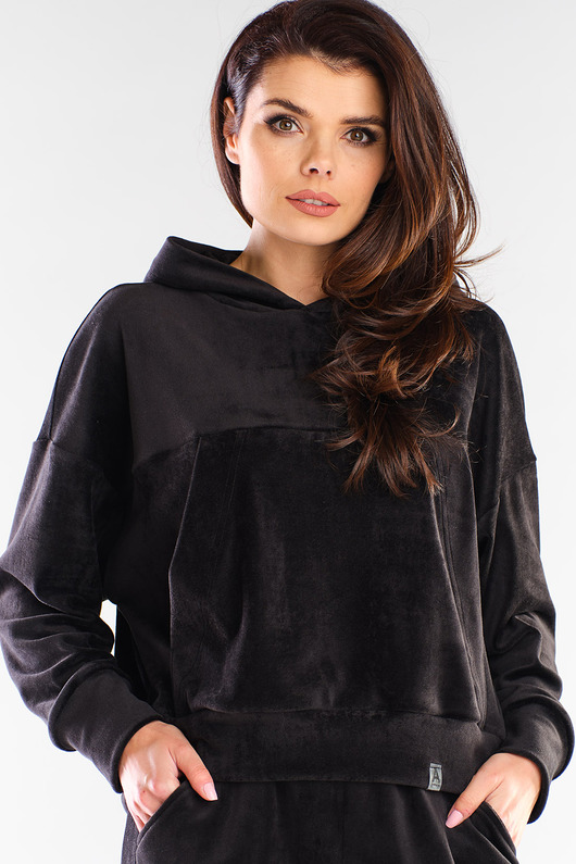 bluza z kapturem damska Bluza B412