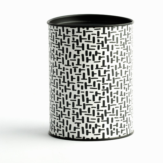 akcesoria różne tuba - pudełko na prezent - b&w geometric 1