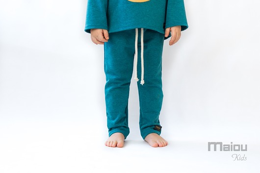 Spodnie Street Turkus  MAIOU Kids