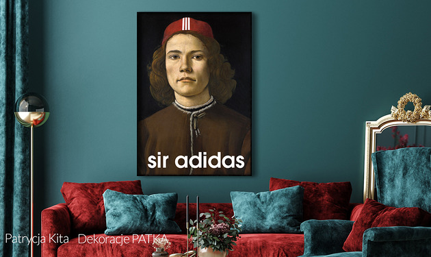 obrazy Sir Adidas - dekoracja ścienna
