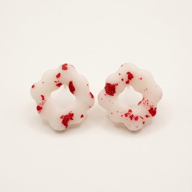 kolczyki z masy plastycznej Kolczyki Chili