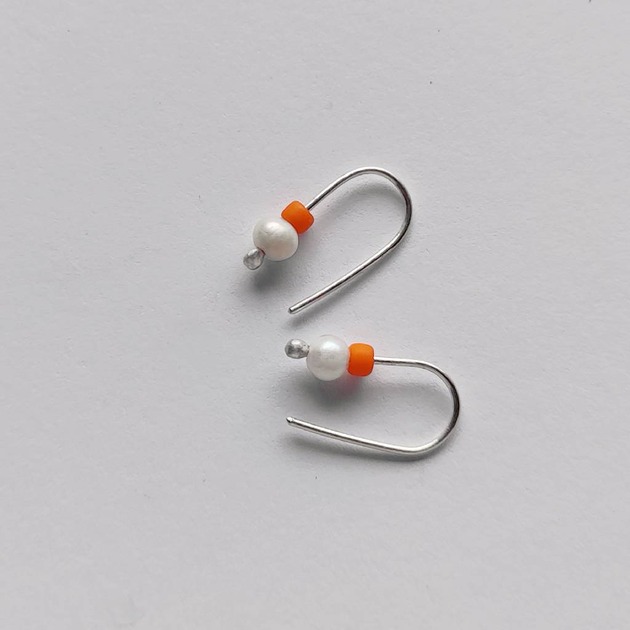 kolczyki z kamieniami Kolczyki OKRĄG