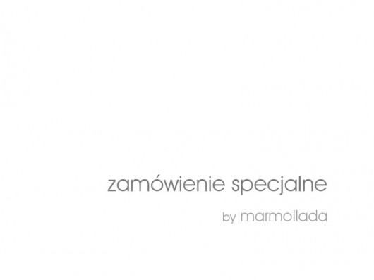 zamówienie specjalne marmollada