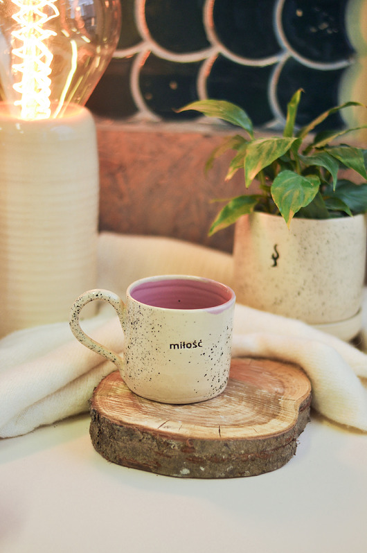 kubki Ceramiczny Kubek 250 ml "miłość"