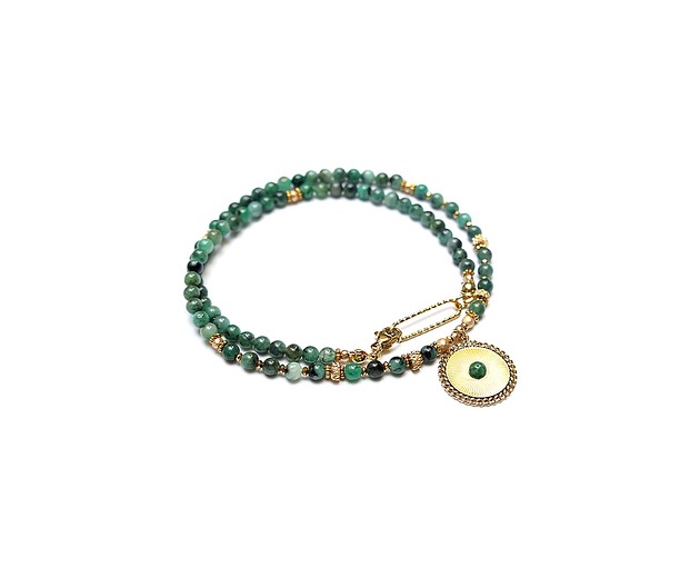 chokery Szmaragdy vol. 11 choker /21.10.25/- Szlachetna kolekcja