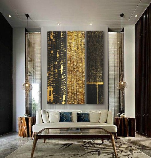 obrazy DELUXE TRYPTYCH-Wielkoformatowy obraz art&texture