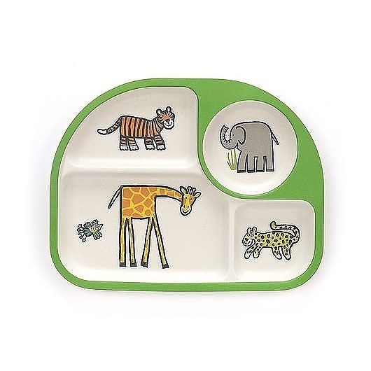 Talerzyk z Przegródkami dla Dzieci Jungle MIA home