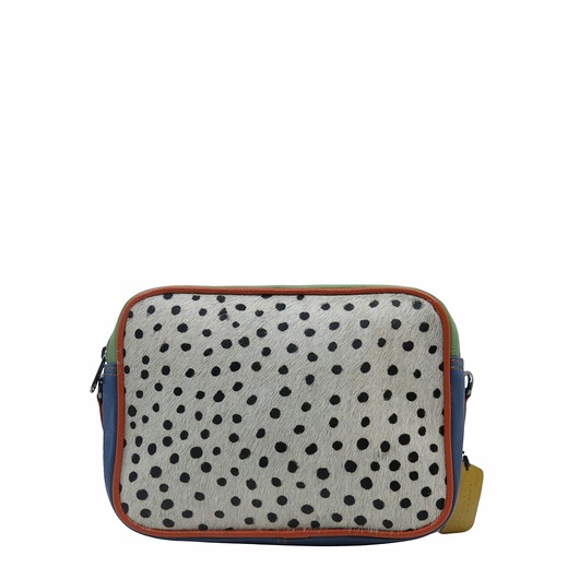 torby na ramię Skórzana torebka listonoszka damska skóra naturalna dwustronna eko OLIVKA