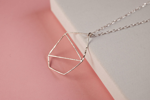 srebrne naszyjniki Naszyjnik Ruchomy Arc z łańcuszkiem