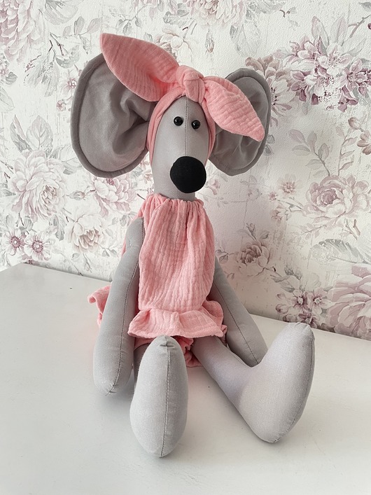 misie i maskotki Mała myszka Alicja 50 cm