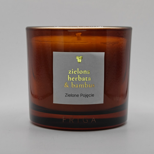 świece zapachowe ZIELONE POJĘCIE - Zielona Herbata Bambus Drzewo Różane