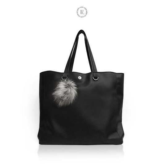 Torba XL BLACK WOLF - torba miejska shopper Bags of OZ